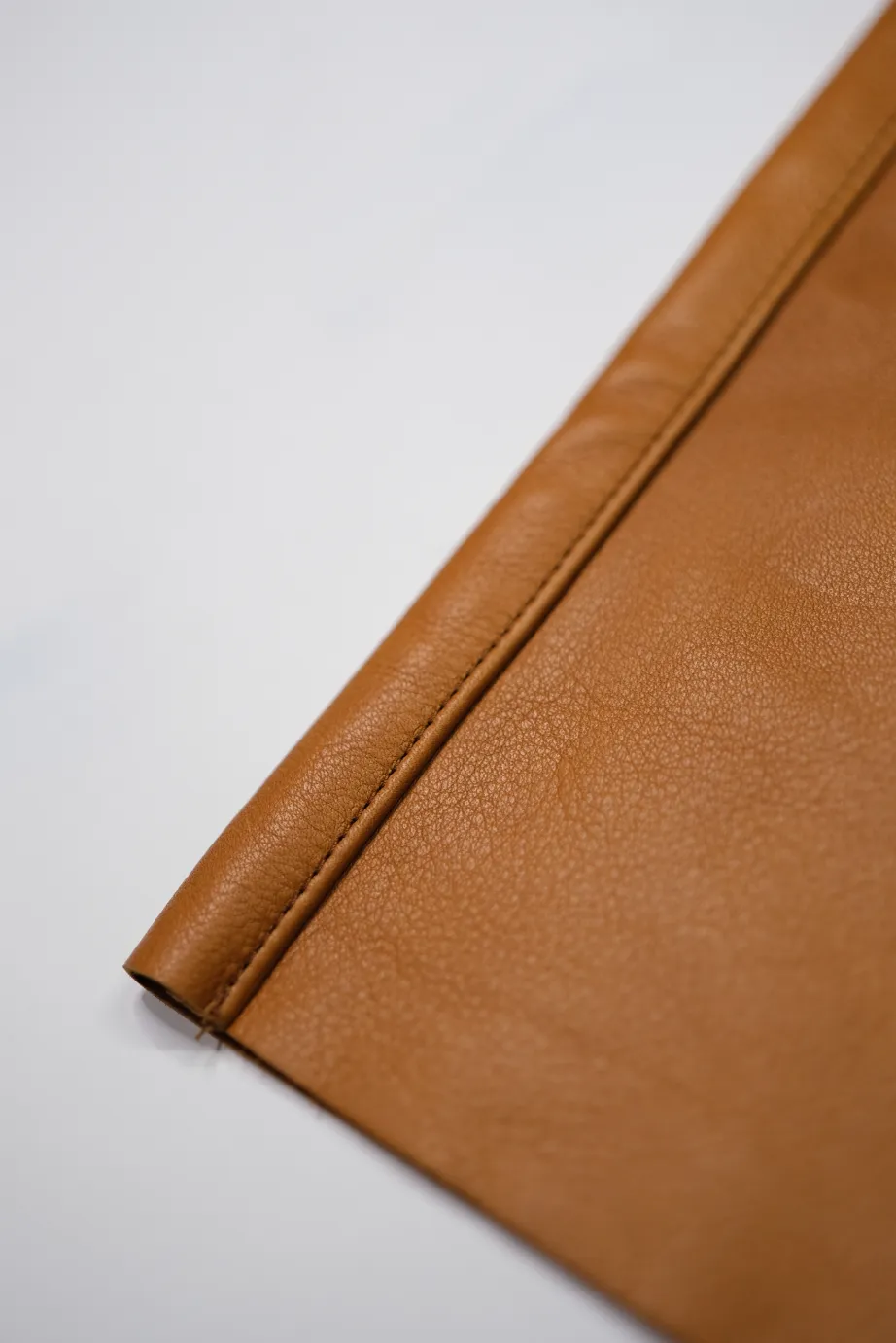 The Shop Vancouver Camel Steerhide Leather Pants