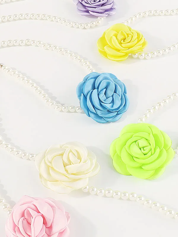 Three-Dimensional Flower Bracelet Accessories