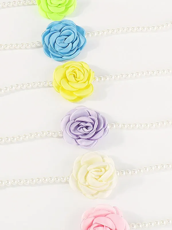 Three-Dimensional Flower Bracelet Accessories