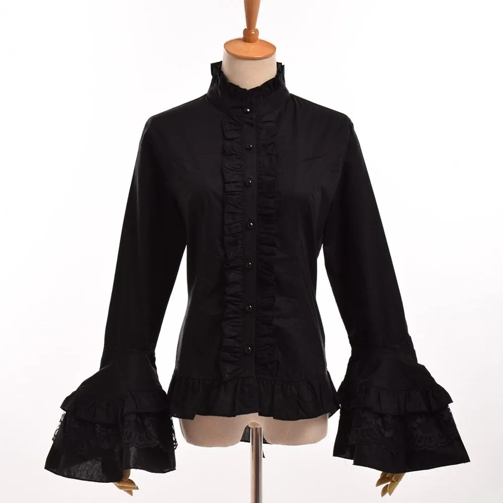 Victorian Ruffled Blouse