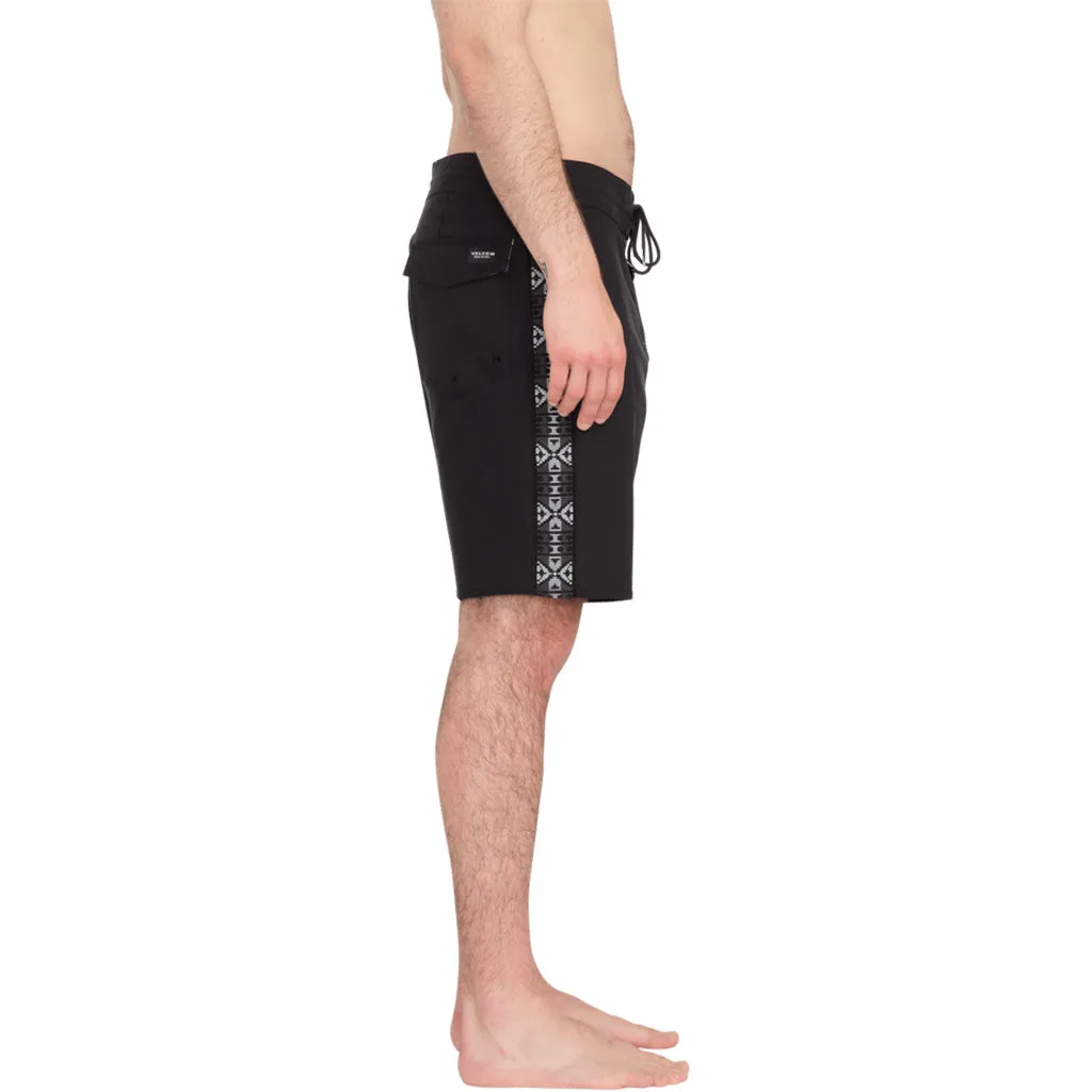 Volcom Vent Hocky Dad Stoney 19" Boardshort - Black