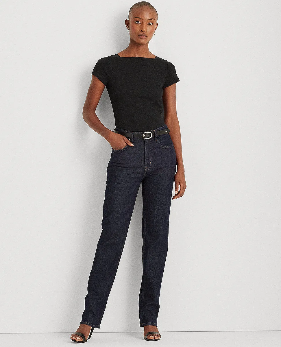 Western Straight-Leg Jean In Rinse Wash