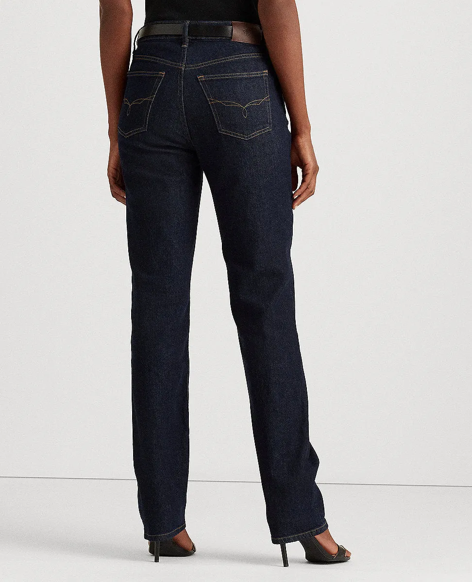 Western Straight-Leg Jean In Rinse Wash