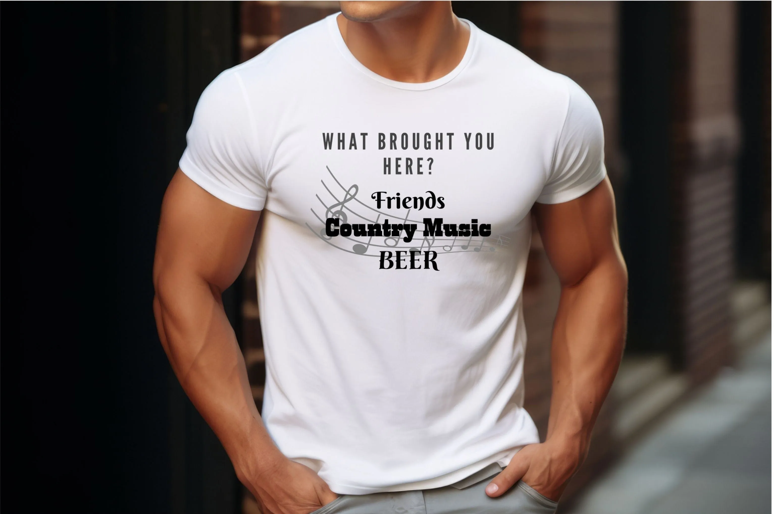 What Brought You Here? Friends, Country Music, Beer T-Shirt, Music T-Shirt, Tour T-Shirt, Festival T-Shirt, Concert T-Shirt