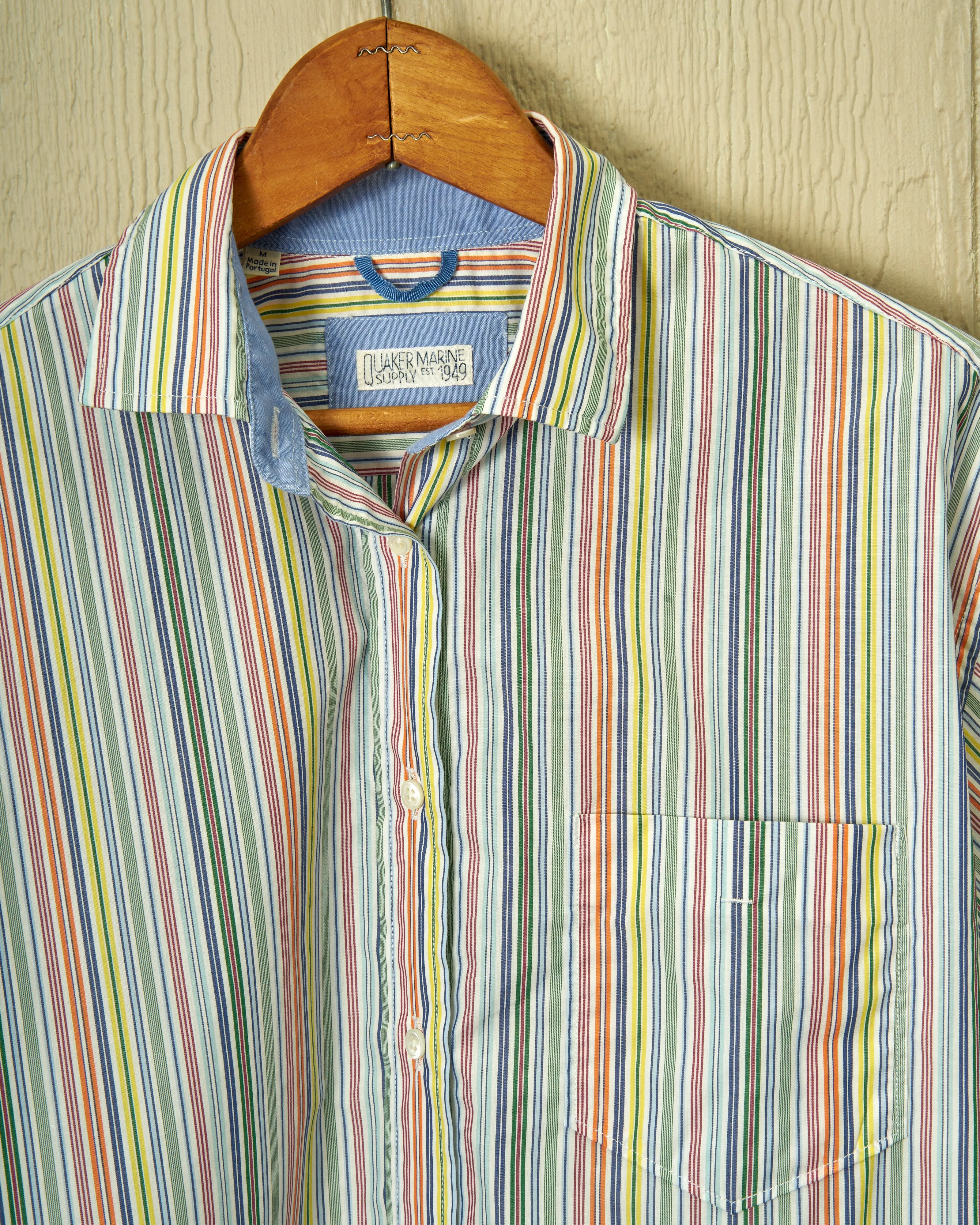 Women's Sea-Washed Shirt in Awning Stripe